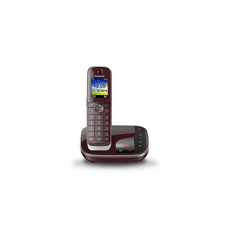 KX-TGJ320 TELÉFONO DECT IDENTIFICADOR DE LLAMADAS ROJO