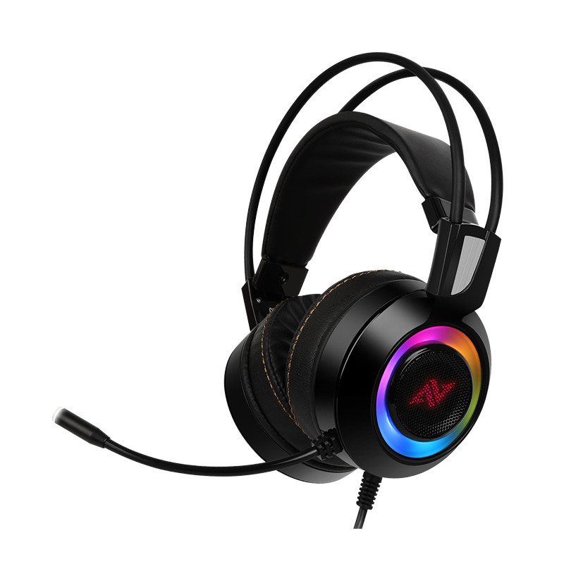 CH60 REAL AURICULARES ALÁMBRICO DIADEMA JUEGO NEGRO