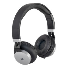 TV-PHONES AURICULAR Y CASCO AURICULARES ALÁMBRICO DIADEMA MÚSICA NEGRO, PLATA