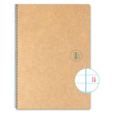 CUADERNO ESPIRAL 50h ESCOLOFI "GREEN ESCOLAR" A4 HORIZONTAL