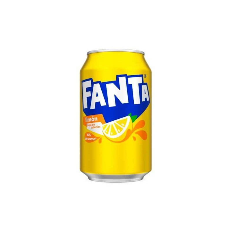 PACK 24 LATAS FANTA DE LIMÓN 33cl