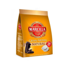 PACK 28 MONODOSIS CAFÉ MARCILLA SENSEO NATURAL