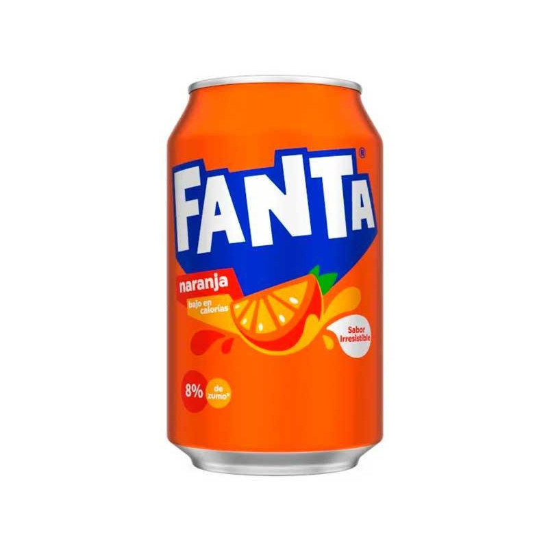 PACK 24 LATAS FANTA DE NARANJA 33cl