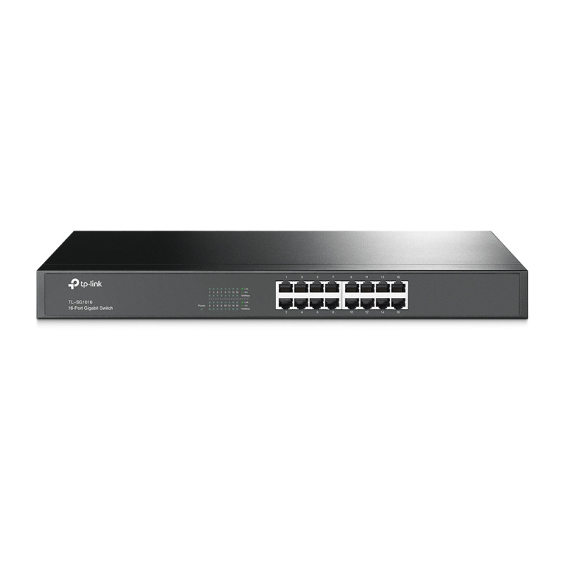 16-PORT GIGABIT SWITCH NO ADMINISTRADO NEGRO