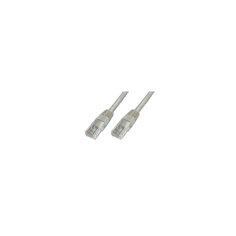 PATCH CABLE, UTP, CAT5E 3.0M CABLE DE RED 3 M GRIS