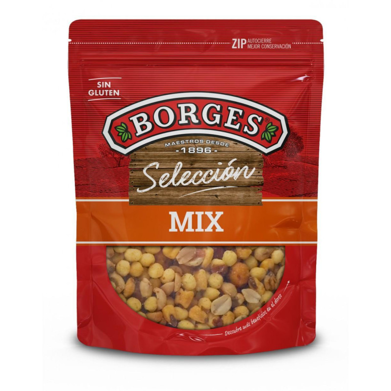 BOLSA MEZCLA MIX BBQ BORGES 80gr