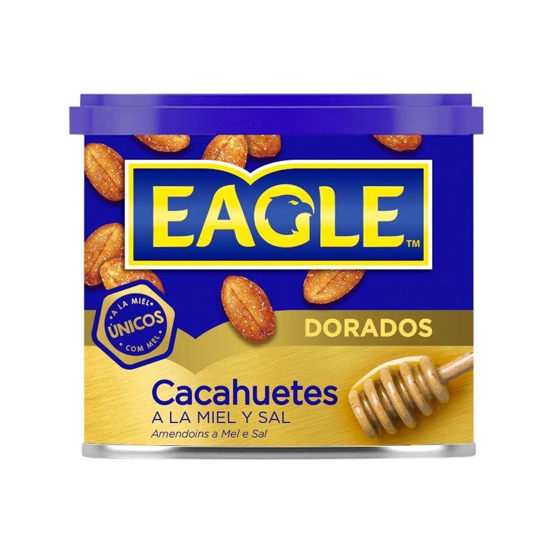 BOTE CACAHUETES EAGLE MIEL Y SAL 250gr