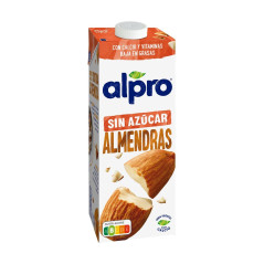 CAJA 6 BRICKS BEBIDA ALPRO DE ALMENDRAS 1L SIN AZÚCAR