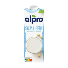 CAJA 6 BRICKS BEBIDA ALPRO DE SOJA 1L LIGERA