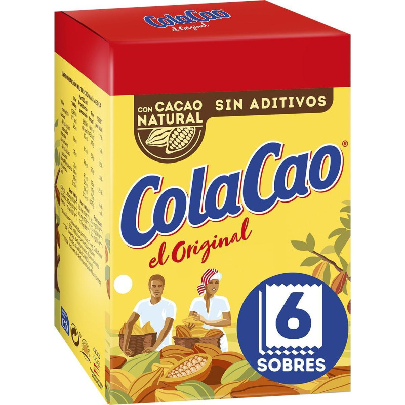 CAJA 6 SOBRES COLACAO 108gr