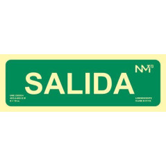 SEÑAL DE SEGURIDAD ARCHIVO 2000 "SALIDA"