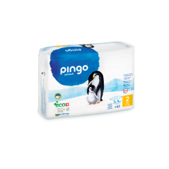 PAQUETE 42 PAÑALES PINGO T.2 3-6Kg MINI