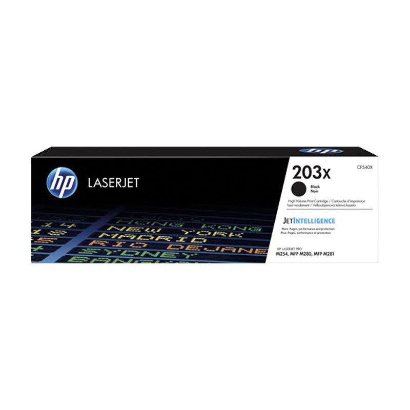 CARTUCHO DE TÓNER ORIGINAL LASERJET HP 203X DE ALTA CAPACIDAD