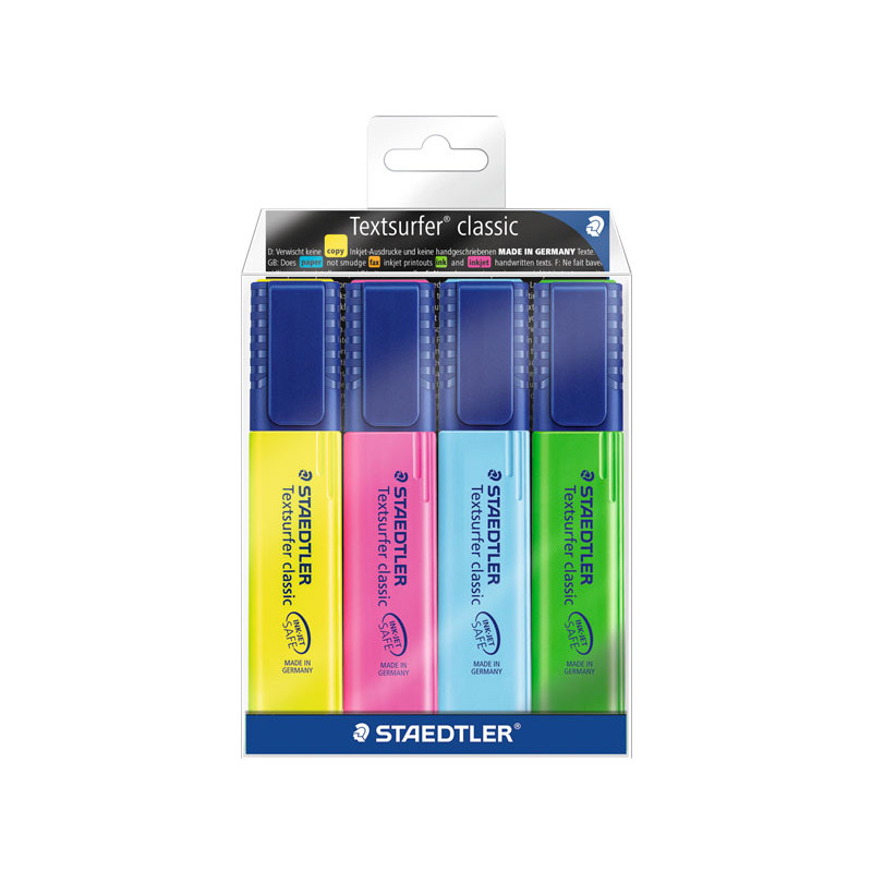 MARCADOR FLUORESCENTE STAEDTLER TEXTSURFER CLASSIC