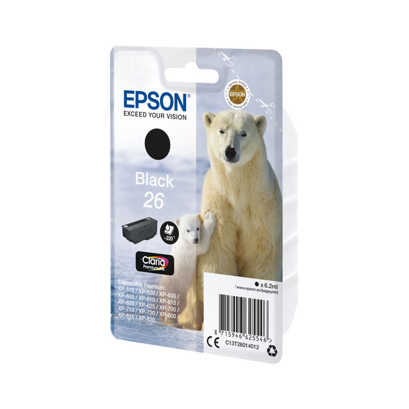 INKJET ORIGINAL EPSON Nº26