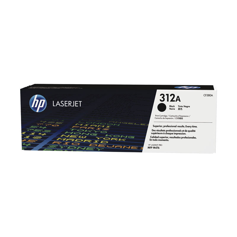 CARTUCHO DE TÓNER ORIGINAL LASERJET HP 312A