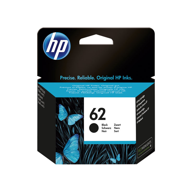 CARTUCHO DE TINTA ORIGINAL HP 62