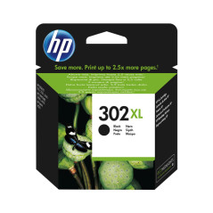 CARTUCHO DE TINTA ORIGINAL HP 302XL DE ALTA CAPACIDAD