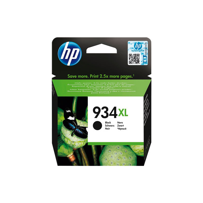 CARTUCHO DE TINTA ORIGINAL HP 934XL DE ALTA CAPACIDAD