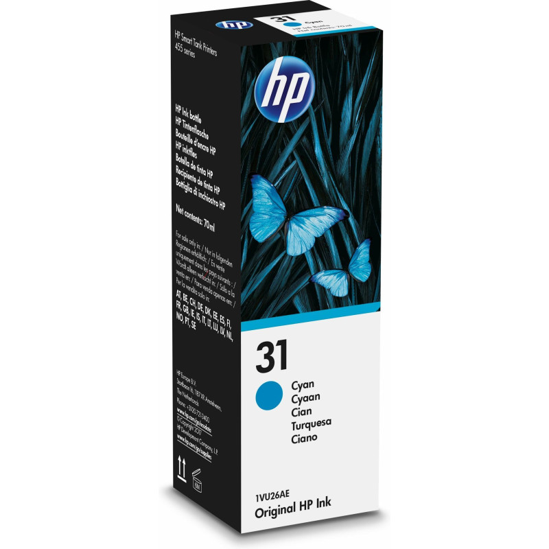 BOTELLA DE TINTA ORIGINAL HP 31