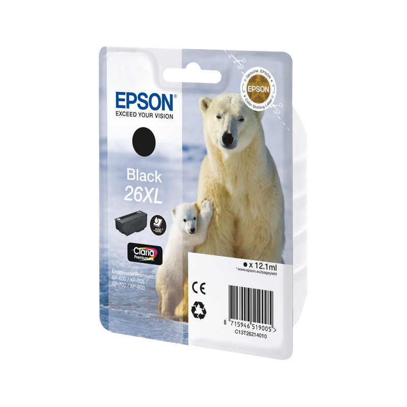 INKJET ORIGINAL EPSON Nº26XL