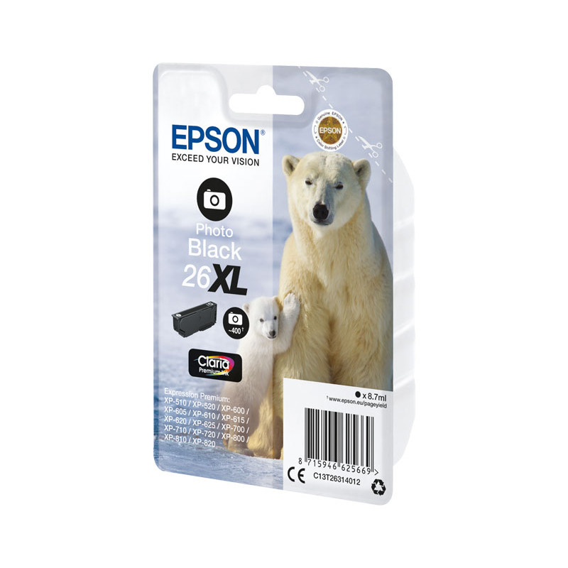 INKJET ORIGINAL EPSON Nº26XL