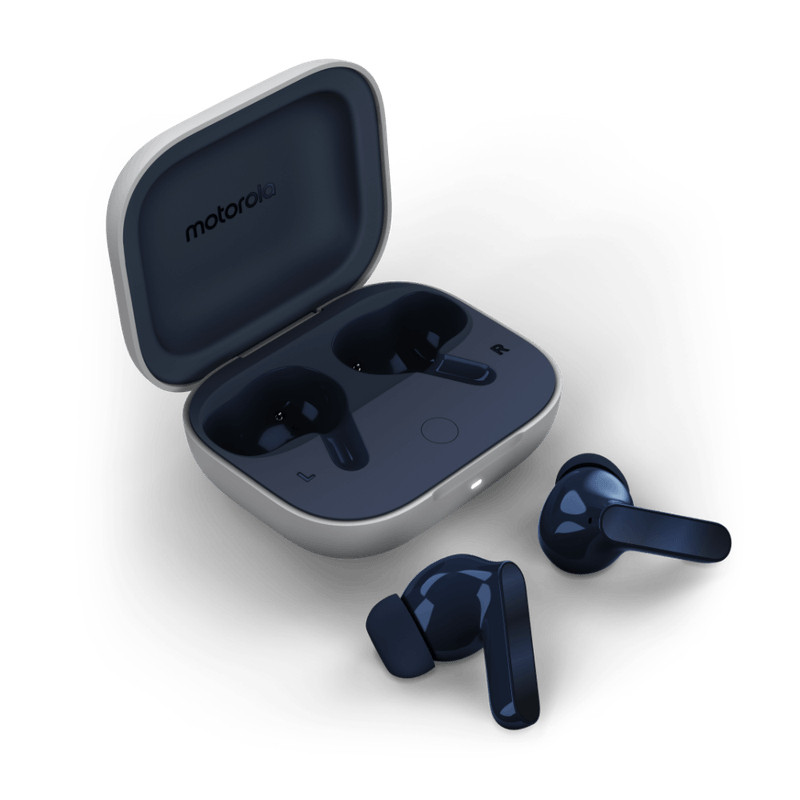 MOTO BUDS AURICULARES INALÁMBRICO DENTRO DE OÍDO LLAMADAS/MÚSICA/DEPORTE/USO DIARIO BLUETOOTH AZUL