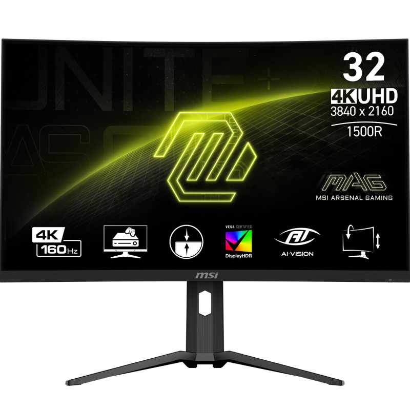 MAG 321CUP PANTALLA PARA PC 80 CM (31.5\") 3840 X 2160 PIXELES 4K ULTRA HD NEGRO