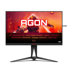 AGON AG275QXN/EU LED DISPLAY 68,6 CM (27\") 2560 X 1440 PIXELES QUAD HD NEGRO, ROJO