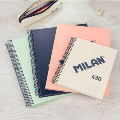 CUADERNO MILAN 120h A4 "SERIE 1918" CUADRÍCULA