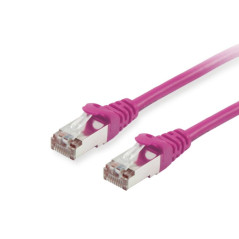 615552 CABLE DE RED PÚRPURA 1,5 M CAT6 S/FTP (S-STP)