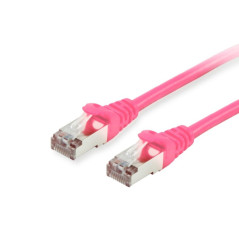 615582 CABLE DE RED ROSA 1,5 M CAT6 S/FTP (S-STP)