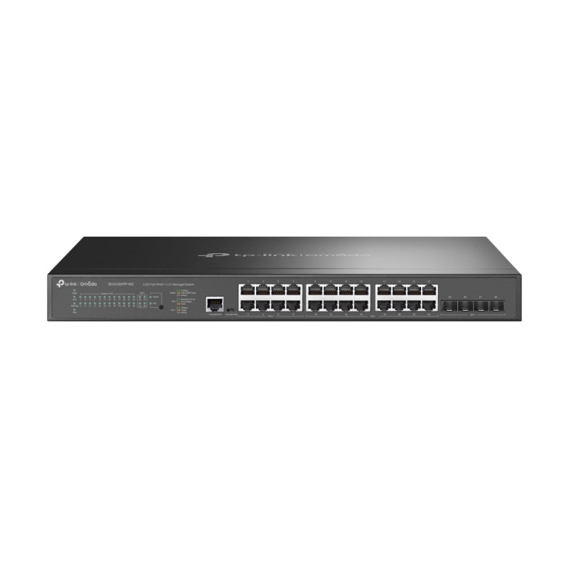 OMADA SG3428XPP-M2 SWITCH GESTIONADO L2+ 2.5G ETHERNET (100/1000/2500) ENERGÍA SOBRE ETHERNET (POE) 