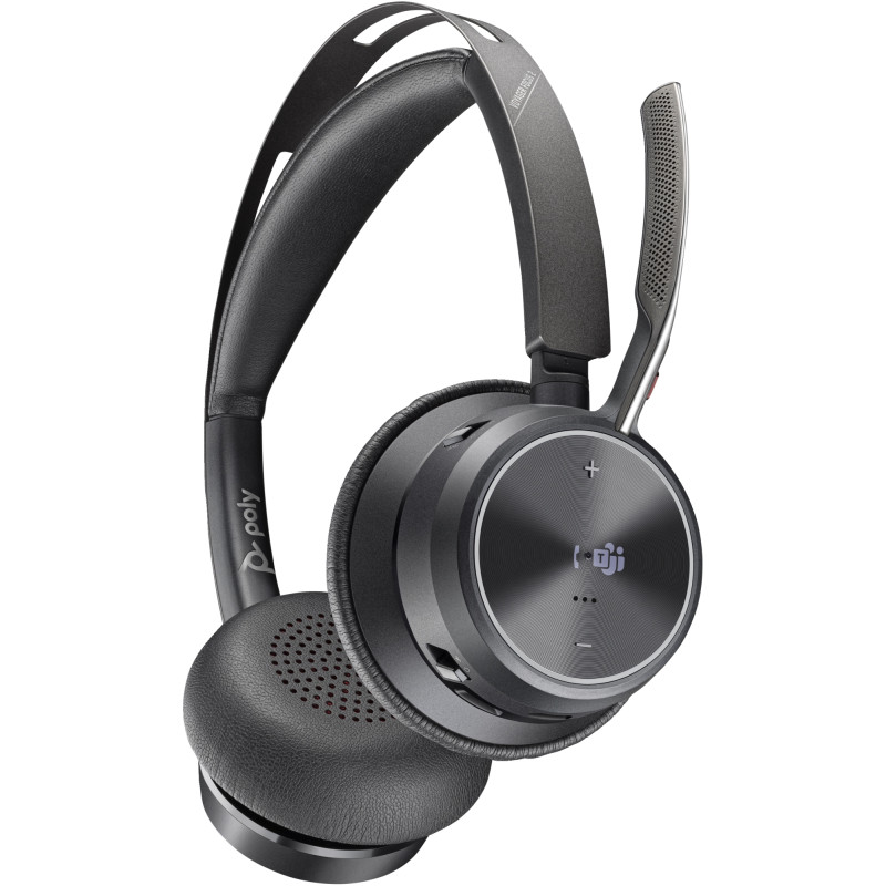 AURICULARES USB-A VOYAGER FOCUS 2 CON CERTIFICACIÓN PARA MICROSOFT TEAMS