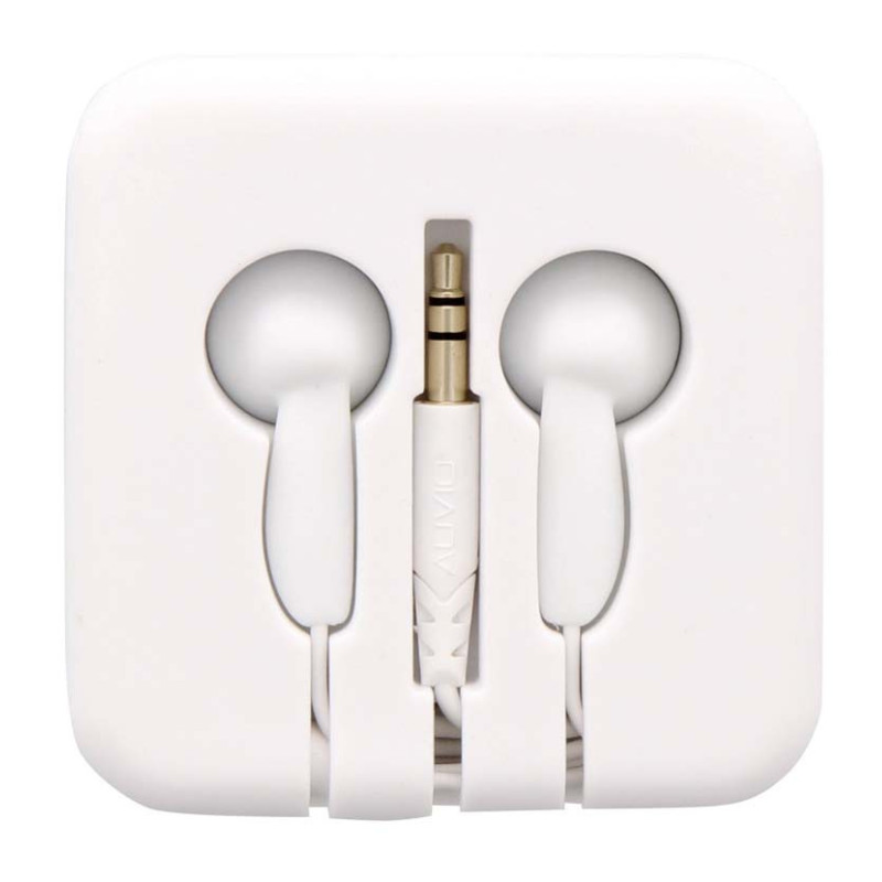 ESPOCKETWH AURICULAR Y CASCO AURICULARES ALÁMBRICO DENTRO DE OÍDO BLANCO