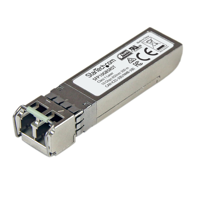 MÓDULO TRANSCEPTOR SFP+ COMPATIBLE CON MSA SIN CODIFICAR - 10GBASE-SR - TRANSCEPTOR FIBRA MULTIMODO (MMF) DE 10GBE -SFP+