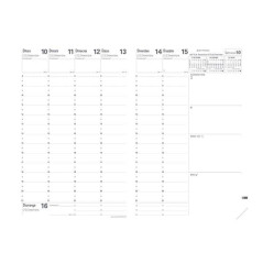 AGENDA 2025 QUOVADIS "TOSCANA: MINISTRE" SEMANA VISTA VERTICAL 16x24cm CATALÁN