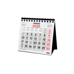 CALENDARIO SOBREMESA 2025 FINOCAM "NEUTRO: Nº GRANDES XXS" CASTELLANO