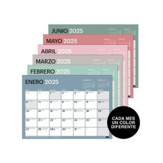 CALENDARIO SOBREMESA 2025 MIQUELRIUS "CHROMAT"