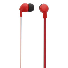 ESBCRD AURICULAR Y CASCO AURICULARES ALÁMBRICO DENTRO DE OÍDO ROJO