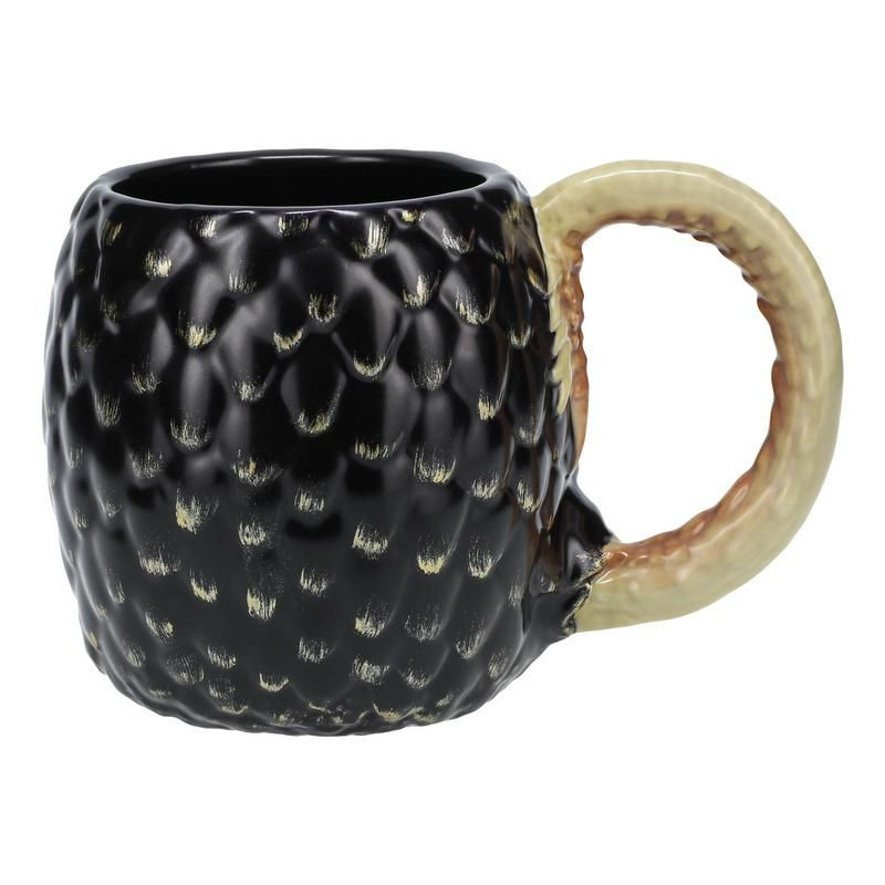 HOUSE OF THE DRAGON SHAPED MUG TAZÓN NEGRO UNIVERSAL 1 PIEZA(S)