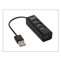 HUB-A-4P USB 2.0 480 MBIT/S NEGRO