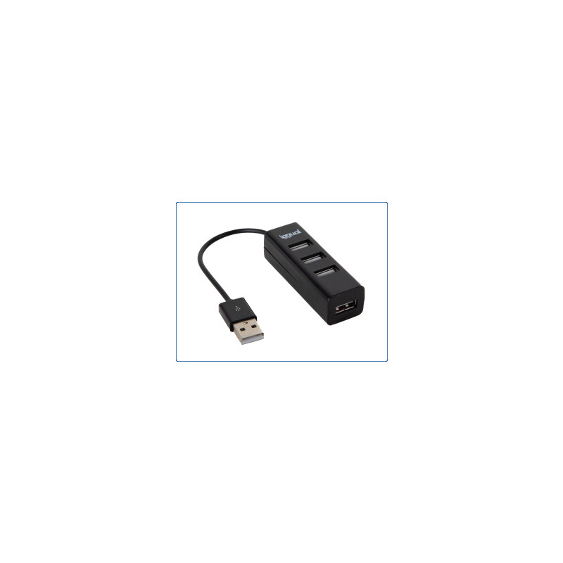 HUB-A-4P USB 2.0 480 MBIT/S NEGRO