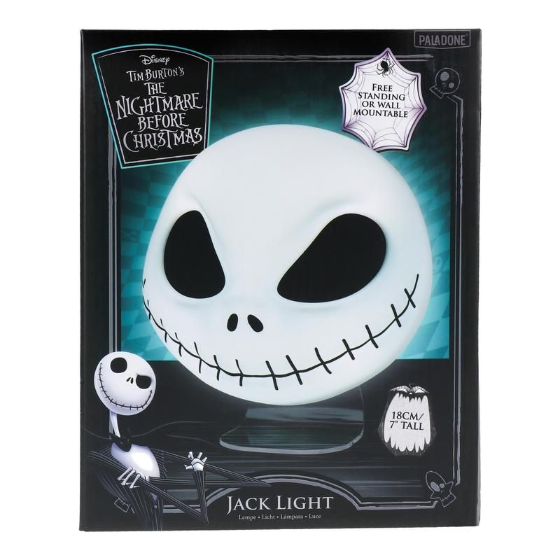 NIGHTMARE BEFORE CHRISTMAS JACK MASK LIGHT