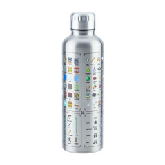 MINECRAFT METAL WATER BOTTLE USO DIARIO 500 ML ACERO INOXIDABLE