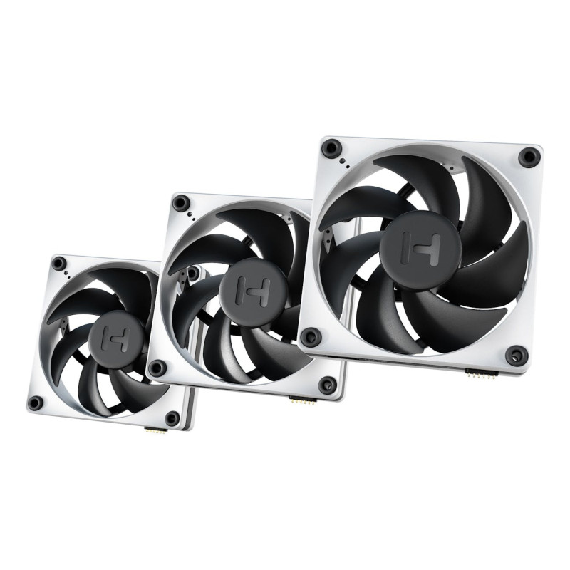 THICC FP12 PROCESADOR VENTILADOR 12 CM NEGRO, BLANCO 3 PIEZA(S)