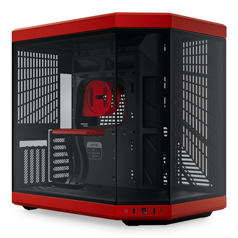 Y70 MIDI TOWER NEGRO, ROJO