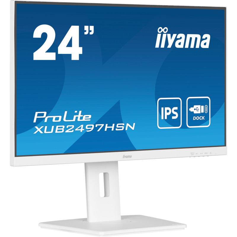 PROLITE XUB2497HSN-W1 PANTALLA PARA PC 60,5 CM (23.8\") 1920 X 1080 PIXELES FULL HD LED BLANCO