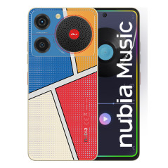 NUBIA MUSIC - POP ART 16,8 CM (6.6\") SIM DOBLE ANDROID 14 USB TIPO C 4 GB 128 GB 5000 MAH MULTICOLO