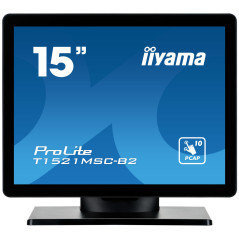 PROLITE T1521MSC-B2 PANTALLA PARA PC 38,1 CM (15\") 1024 X 768 PIXELES XGA LED PANTALLA TÁCTIL MESA NEGRO